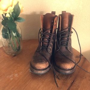 Frye Veronica Combat Boot